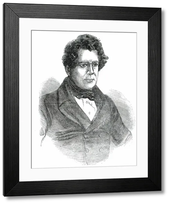 Framed Print : The Right Hon. Fox Maule, M.P. for Perth... 1850. Creator: Unknown Framed Print : The Right Hon. Fox Maule, M.P. for Perth... 1850. Creator: Unknown