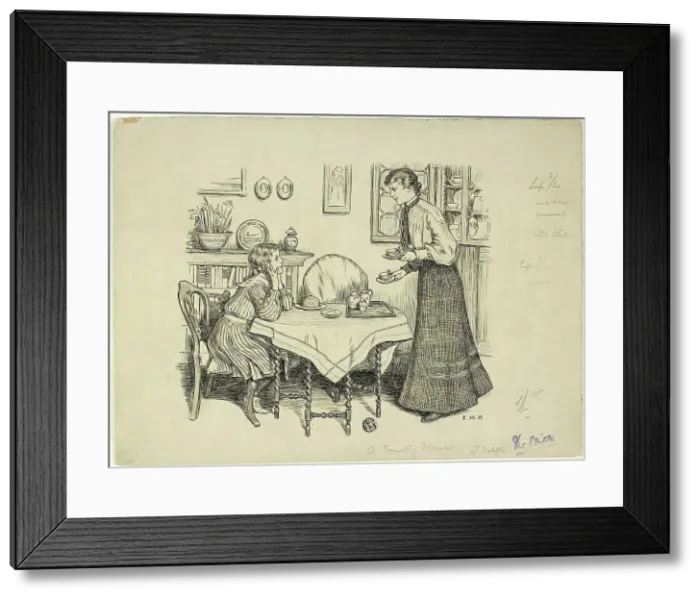 Framed Print : A Country Mouse, n.d. Creator: Katherine May Roberts Framed Print : A Country Mouse, n.d. Creator: Katherine May Roberts