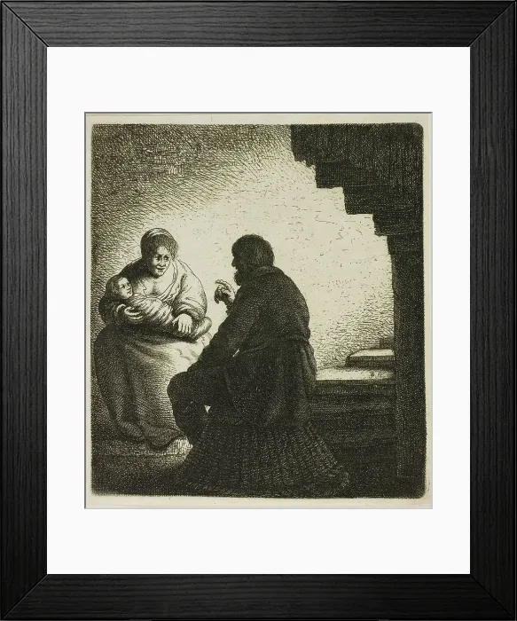 Framed Print : The Family, n.d. Creator: Jan Georg van Vliet Framed Print : The Family, n.d. Creator: Jan Georg van Vliet