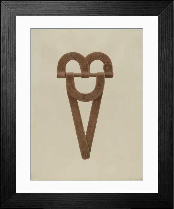 Framed Print : Hinge, c. 1938. Creator: Earl Butlin Framed Print : Hinge, c. 1938. Creator: Earl Butlin