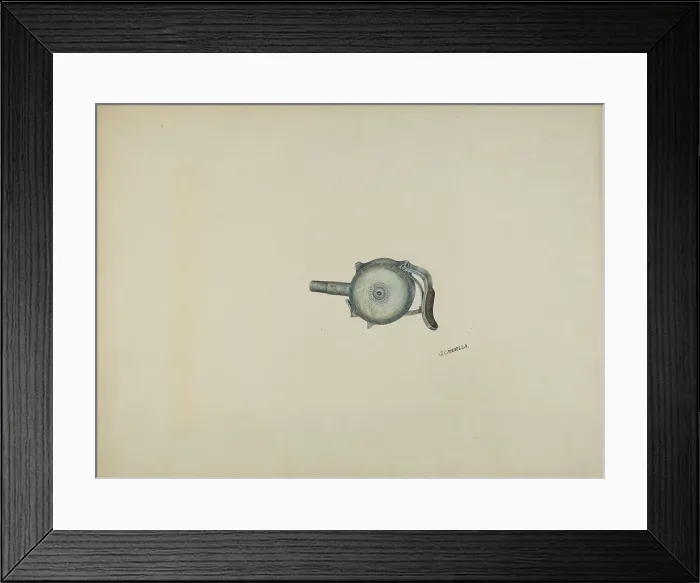 Framed Print : Center Fire Revolver, c. 1941. Creator: Joseph Cannella Framed Print : Center Fire Revolver, c. 1941. Creator: Joseph Cannella