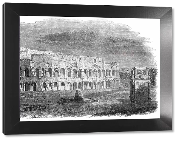 The Colosseum - Rome, 1850. Creator: Unknown