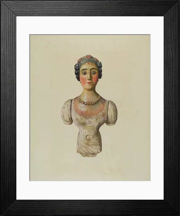 Framed Print : Figurehead, c. 1938. Creator: George Constantine;Constantine, George