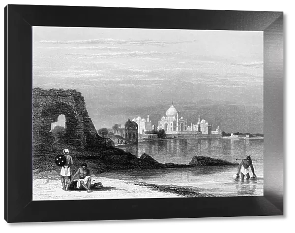 Taj Mahal, - Agra, 1834. Creator: Samuel Prout