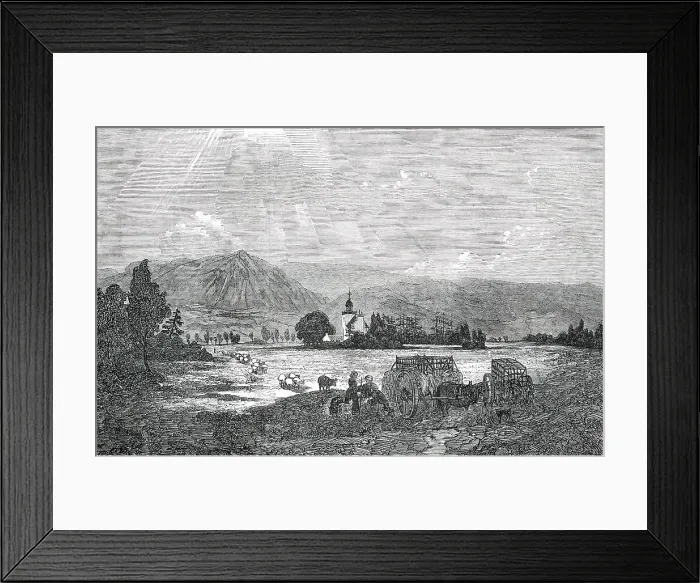 Framed Print : Abergeldie Castle, 1850. Creator: Unknown Framed Print : Abergeldie Castle, 1850. Creator: Unknown