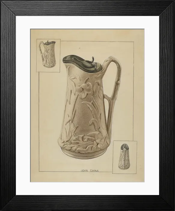 Framed Print : Syrup Jug, c. 1936. Creator: John Dana Framed Print : Syrup Jug, c. 1936. Creator: John Dana