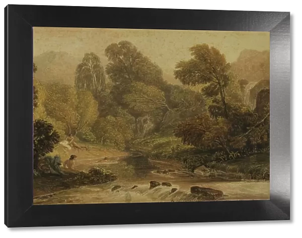 A Scene Near Lodore, Cumberland, 1818. Creator: Joshua Cristall
