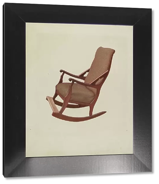 Invalid's Chair, 1937. Creator: Orville A. Carroll