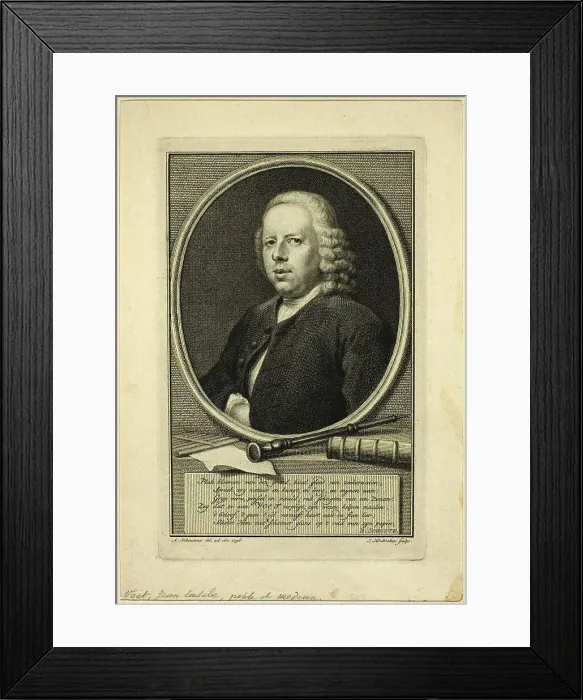 Framed Print : Voot, n.d. Creator: Jacobus Houbraken Framed Print : Voot, n.d. Creator: Jacobus Houbraken