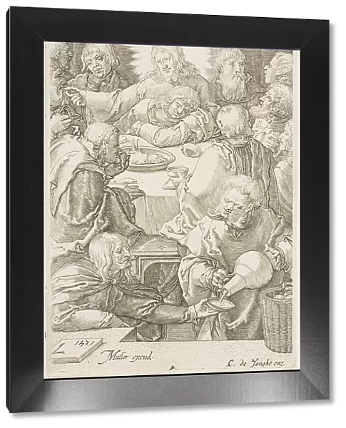 The Last Supper, 1615 / 1620. Creator: Jan Muller