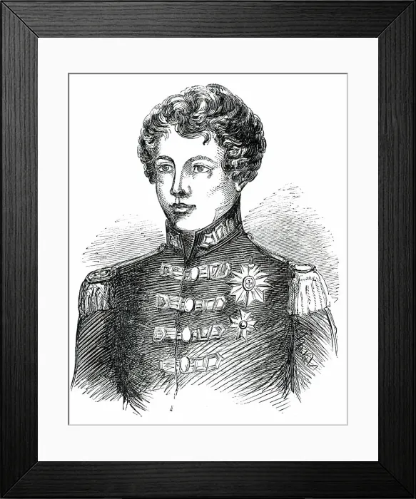 Framed Print : The late Duke of Palmella, 1850. Creator: Unknown Framed Print : The late Duke of Palmella, 1850. Creator: Unknown