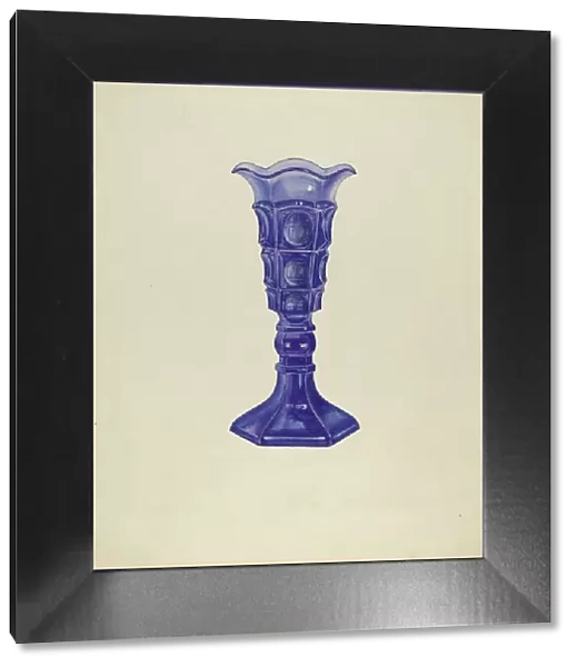 Vase, c. 1940. Creator: John Dana