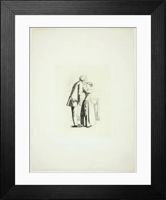 Framed Print : Mr. Wray's Cash Box; or, The Mask and the Mystery, 1852. Creator: John Everett Millais Framed Print : Mr. Wray's Cash Box; or, The Mask and the Mystery, 1852. Creator: John Everett Millais