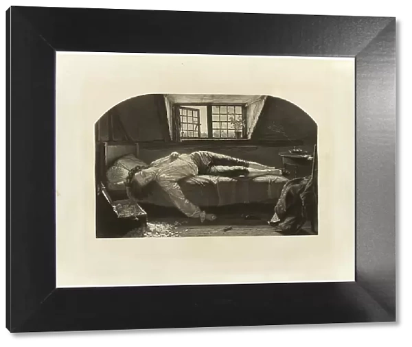 The Death of Chatterton, 1860. Creator: Thomas Oldham Barlow
