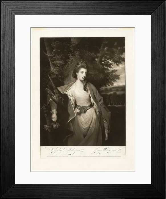 Framed Print : Margaret, Countess of Carlisle, May 10, 1773. Creator: James Watson Framed Print : Margaret, Countess of Carlisle, May 10, 1773. Creator: James Watson