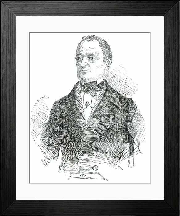 Framed Print : National Concerts at Her Majesty's Theatre - Herr Neithardt, Kapelmeister of the Berlin Choir, 1850. Creator: Unknown Framed Print : National Concerts at Her Majesty's Theatre - Herr Neithardt, Kapelmeister of the Berlin Choir, 1850. Creator: Unknown