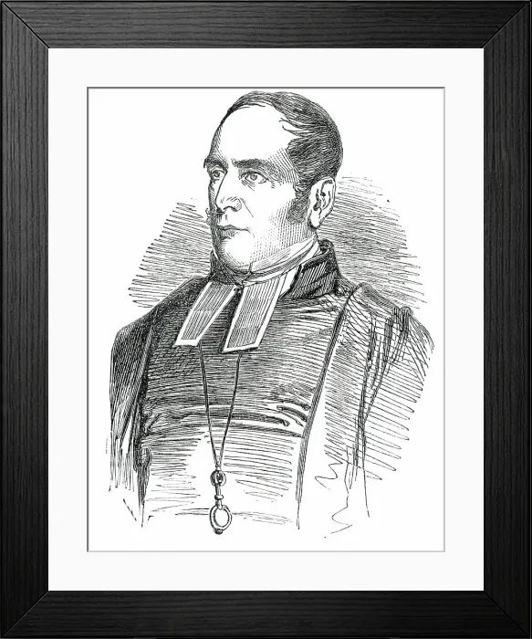 Framed Print : The Rev. Mr. Gorham, 1850. Creator: Unknown Framed Print : The Rev. Mr. Gorham, 1850. Creator: Unknown
