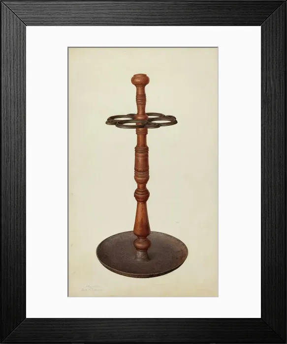Framed Print : Umbrella Stand, c. 1940. Creators: Ernest Busenbark, John H. Tercuzzi Framed Print : Umbrella Stand, c. 1940. Creators: Ernest Busenbark, John H. Tercuzzi
