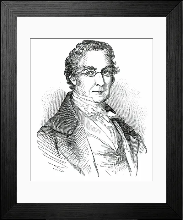 Framed Print : The late M. Gay-Lussac, 1850. Creator: Unknown Framed Print : The late M. Gay-Lussac, 1850. Creator: Unknown