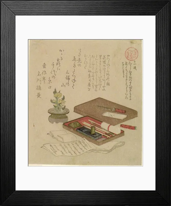 Framed Print : Episode 11 (Juichi dan), from the series Tales of Ise for the Asakusa Group (Asakusagawa...1810s. Creator: Kubo Shunman. Episode 11 (Juichi dan), from the series Tales of Ise for the Asakusa Group (Asakusagawa...1810s. Creator: Kubo Shunman) Framed Print : Episode 11 (Juichi dan), from the series Tales of Ise for the Asakusa Group (Asakusagawa...1810s. Creator: Kubo Shunman. Episode 11 (Juichi dan), from the series Tales of Ise for the Asakusa Group (Asakusagawa...1810s. Creator: Kubo Shunman)