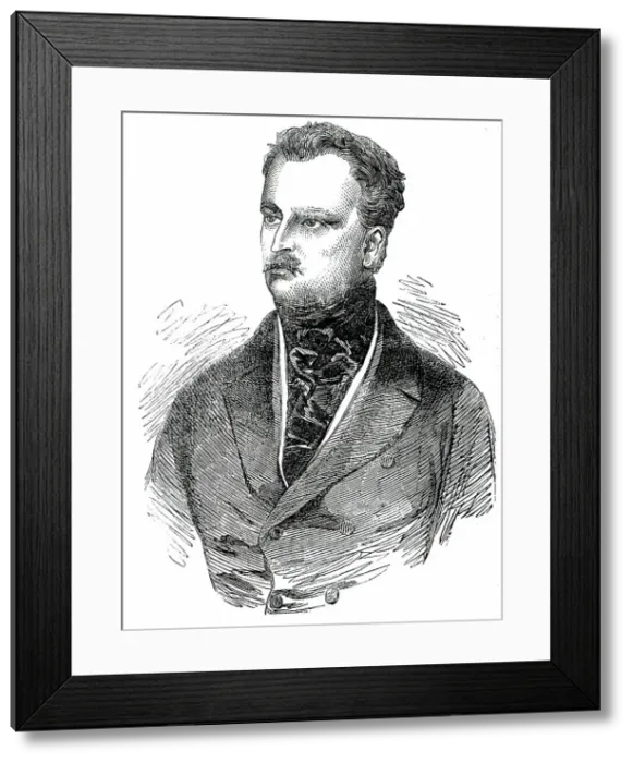 Framed Print : Lieutenant-General Joseph von Radowitz, 1850. Creator: Unknown Framed Print : Lieutenant-General Joseph von Radowitz, 1850. Creator: Unknown