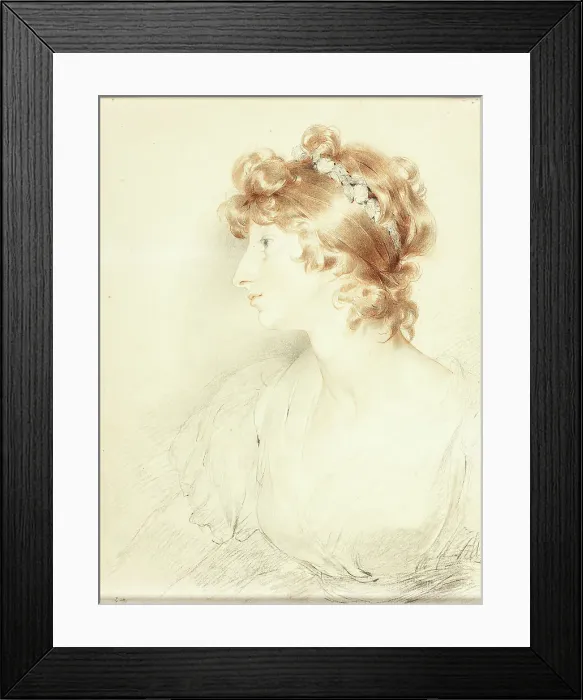 Framed Print : Portrait of a Lady, n.d. Creator: Thomas Lawrence Framed Print : Portrait of a Lady, n.d. Creator: Thomas Lawrence