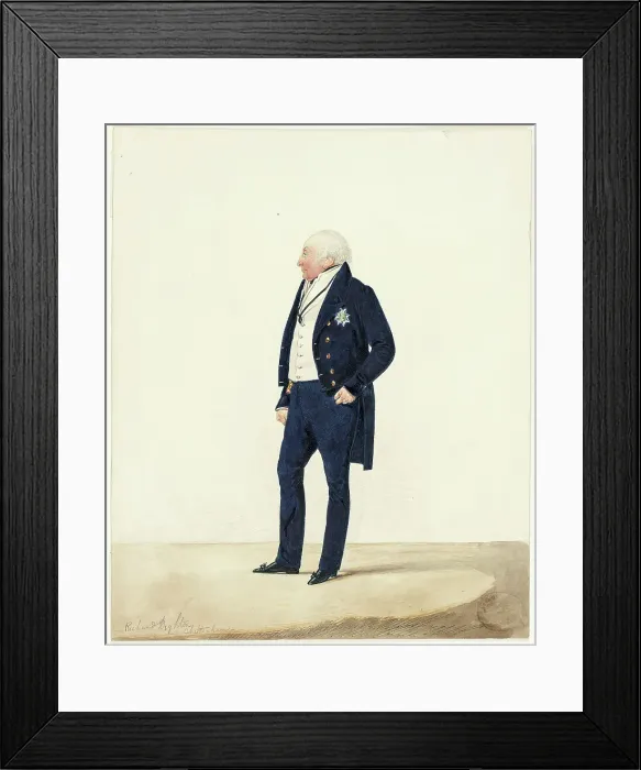 Framed Print : Sir James Stuart of Coltness, 1833 / 38. Creator: Richard Dighton