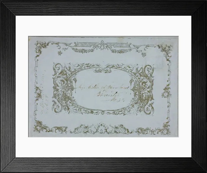 Framed Print : Valentine envelope, n.d. Creator: Unknown Framed Print : Valentine envelope, n.d. Creator: Unknown