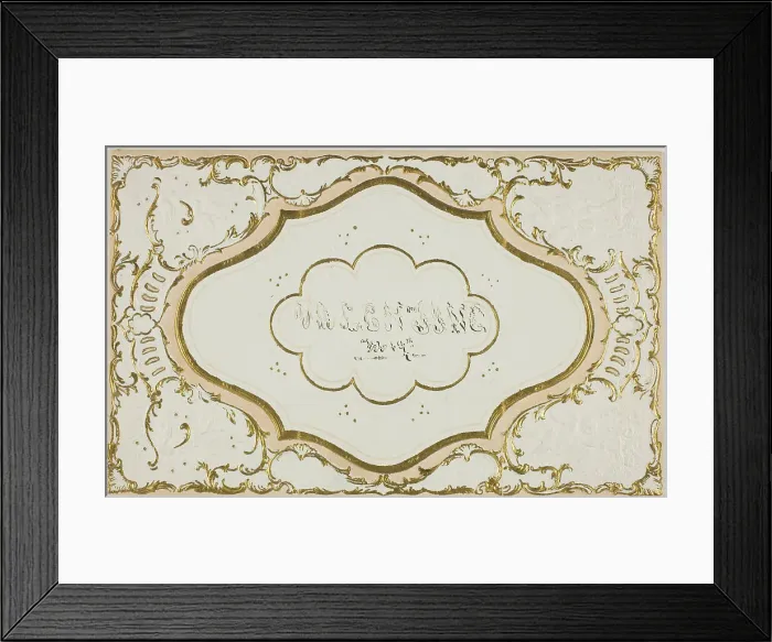 Framed Print : Untitled Valentine, n.d. Creator: Unknown Framed Print : Untitled Valentine, n.d. Creator: Unknown