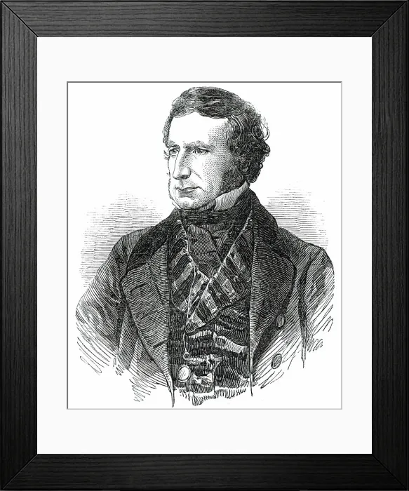 Framed Print : G. Cornewall Lewis Esq. M.P. for Herefordshire, 1850. Creator: Unknown Framed Print : G. Cornewall Lewis Esq. M.P. for Herefordshire, 1850. Creator: Unknown