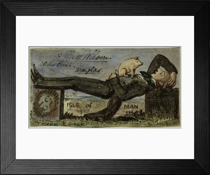 Framed Print : Free and Easy, n.d. Creator: Unknown