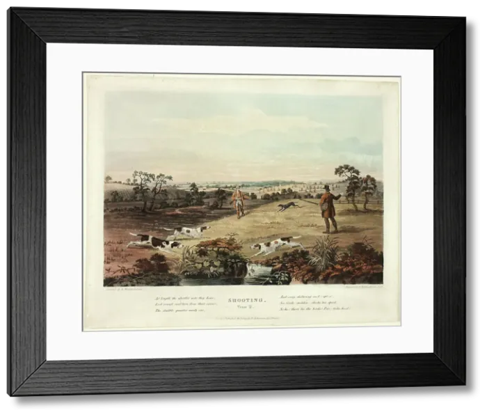 Framed Print : Shooting: Verse 2, 1819. Creator: Thomas Sutherland Framed Print : Shooting: Verse 2, 1819. Creator: Thomas Sutherland