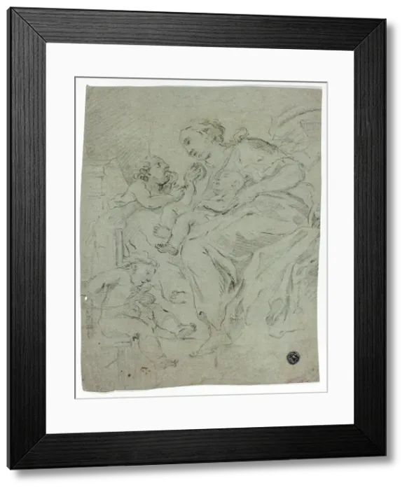 Framed Print : Madonna and Child, n.d. Creator: Unknown Framed Print : Madonna and Child, n.d. Creator: Unknown