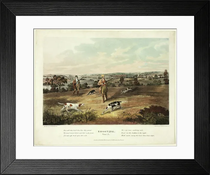 Framed Print : Shooting: Verse 3, 1819. Creator: Thomas Sutherland Framed Print : Shooting: Verse 3, 1819. Creator: Thomas Sutherland