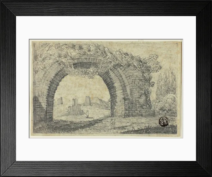 Framed Print : Entrance of the Circus of Caracalla, n.d. Creator: Unknown Framed Print : Entrance of the Circus of Caracalla, n.d. Creator: Unknown