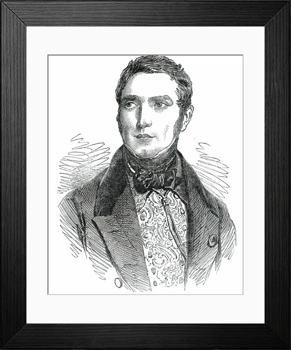 Framed Print : M. Scribe, 1850. Creator: Unknown Framed Print : M. Scribe, 1850. Creator: Unknown