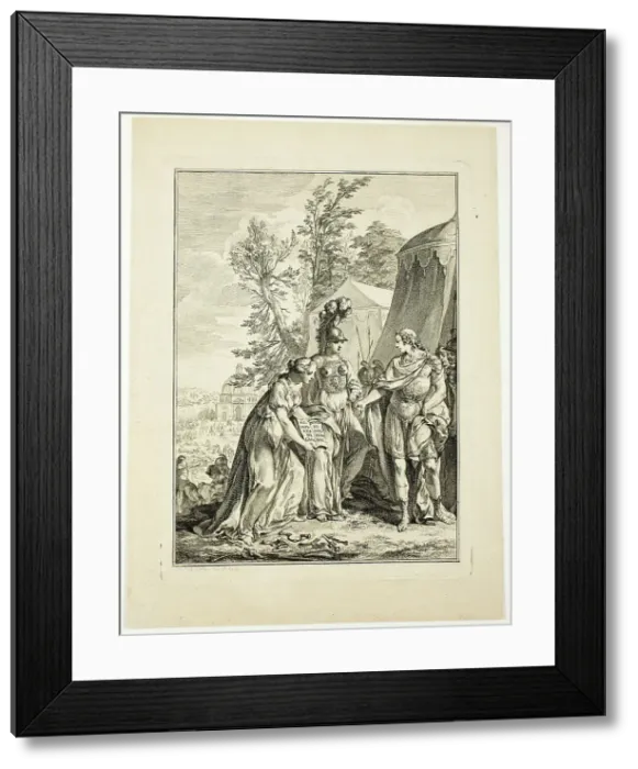 Framed Print : Allegory of Surgery, 1741. Creator: Charles Nicolas Cochin Framed Print : Allegory of Surgery, 1741. Creator: Charles Nicolas Cochin