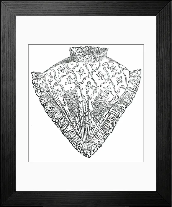 Framed Print : Paris Fashions for June - Canezou, 1850. Creator: Unknown Framed Print : Paris Fashions for June - Canezou, 1850. Creator: Unknown