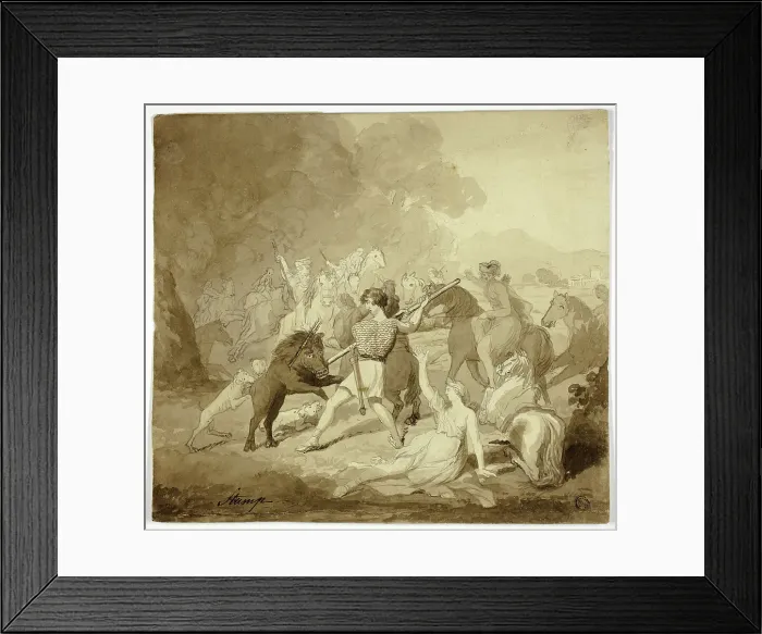 Framed Print : Scene from Cymbeline, n.d. Creator: Samuel John Stump Framed Print : Scene from Cymbeline, n.d. Creator: Samuel John Stump