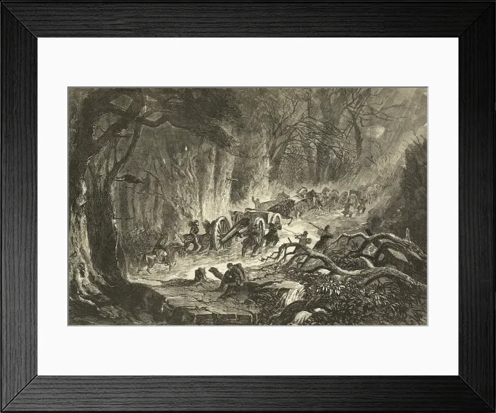 Framed Print : The War in East Tennessee, published November 21, 1863. Creator: Unknown Framed Print : The War in East Tennessee, published November 21, 1863. Creator: Unknown