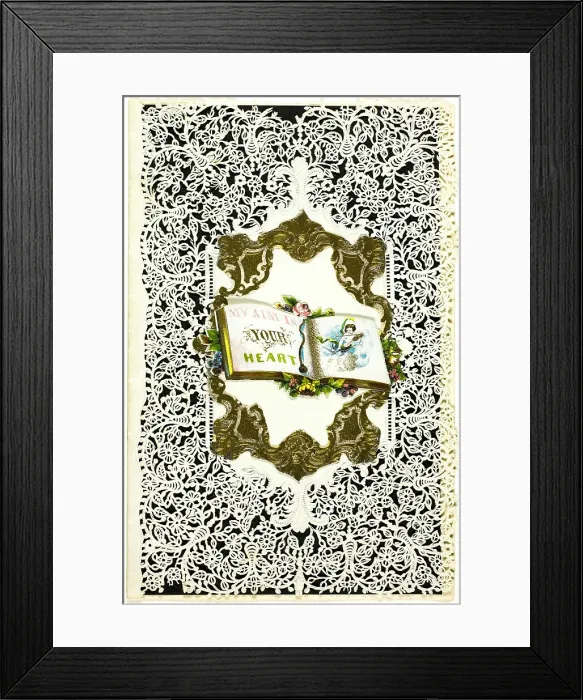 Framed Print : My Aim is Your Heart (valentine), n.d. Creator: Unknown Framed Print : My Aim is Your Heart (valentine), n.d. Creator: Unknown