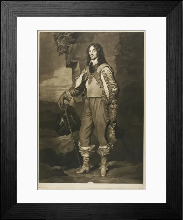 Framed Print : Sir Thomas Wharton, c. 1770. Creator: Valentine Green Framed Print : Sir Thomas Wharton, c. 1770. Creator: Valentine Green