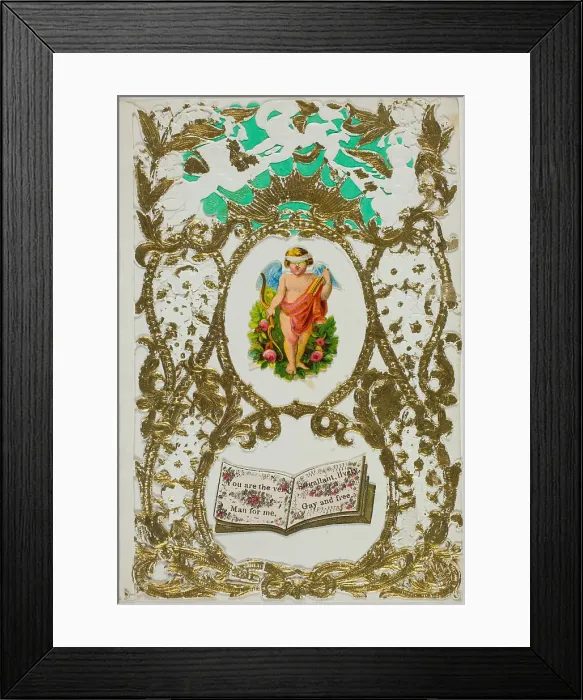 Framed Print : You Are the Very Man for Me (valentine), n.d. Creator: Unknown Framed Print : You Are the Very Man for Me (valentine), n.d. Creator: Unknown