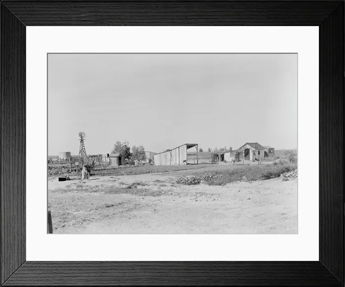 Framed Print : This family from Arkansas had one thousand dollars when they arrived in California, 1938. Creator: Dorothea Lange Framed Print : This family from Arkansas had one thousand dollars when they arrived in California, 1938. Creator: Dorothea Lange