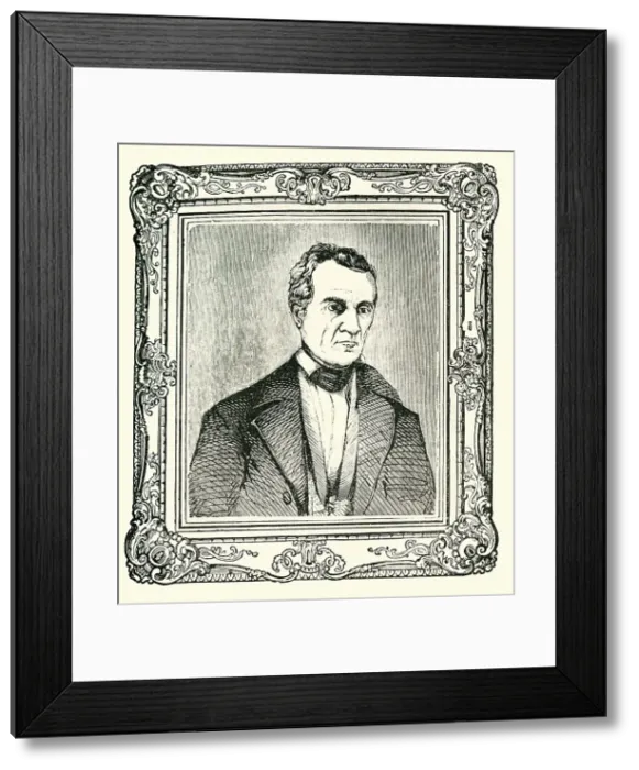 Framed Print : President Polk, 1849. Creator: Unknown Framed Print : President Polk, 1849. Creator: Unknown