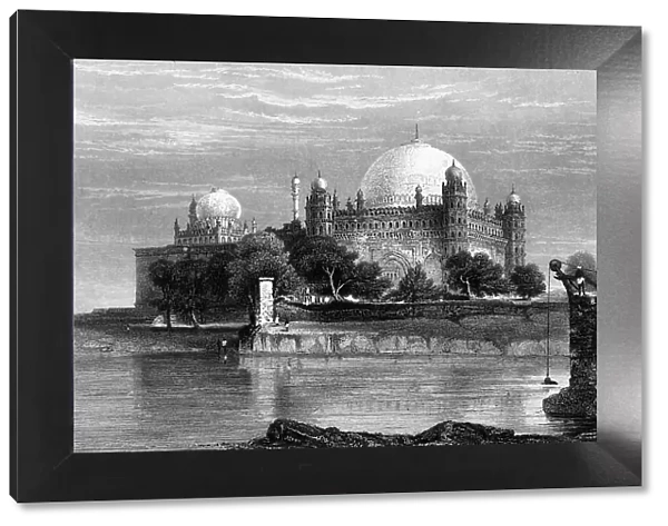 Sultan Mahomed Shah's Tomb, Bejapore, 1834. Creator: Samuel Prout