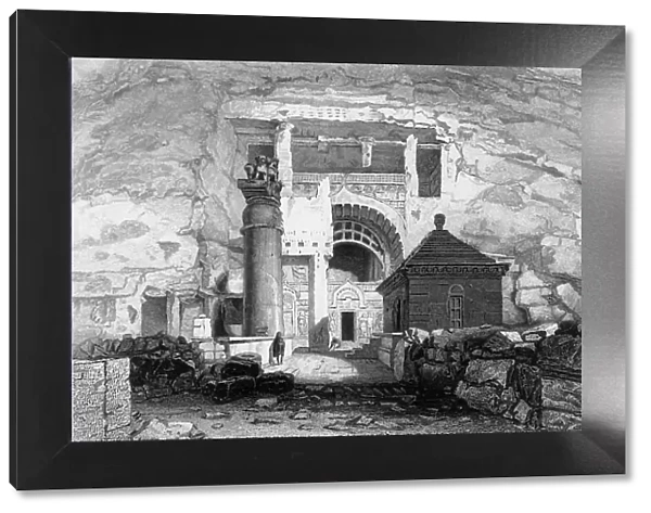 The Cave of Karli, 1835. Creator: George Cattermole