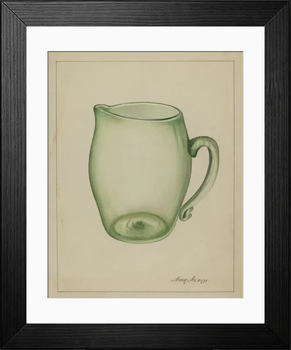 Framed Print : Pitcher, 1935 / 1942. Creator: Anna Aloisi Framed Print : Pitcher, 1935 / 1942. Creator: Anna Aloisi
