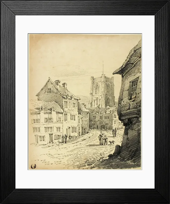 Framed Print : Untitled, n.d. Creator: William Burges Framed Print : Untitled, n.d. Creator: William Burges