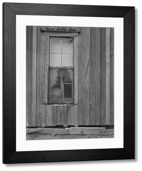 Framed Print : Detail of Texas Panhandle tenant farmer's house, 1937. Creator: Dorothea Lange Framed Print : Detail of Texas Panhandle tenant farmer's house, 1937. Creator: Dorothea Lange